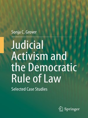 cover image of Judicial Activism and the Democratic Rule of Law